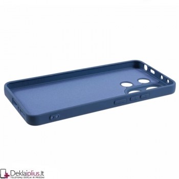 Liquid Air silikoninis dėklas su kameros apsauga - mėlynas (Xiaomi Redmi Note 13 Pro 4G/Note 14S/Poco M6 Pro 4G)